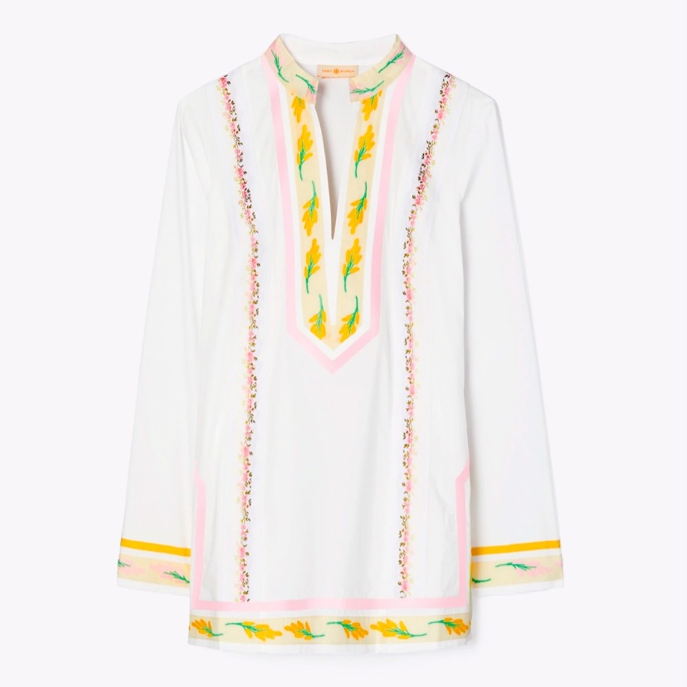 NWT Tory Burch Ribbon Embellished Tunic Dress or TOP